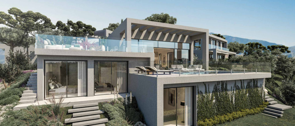 exclusive villa development